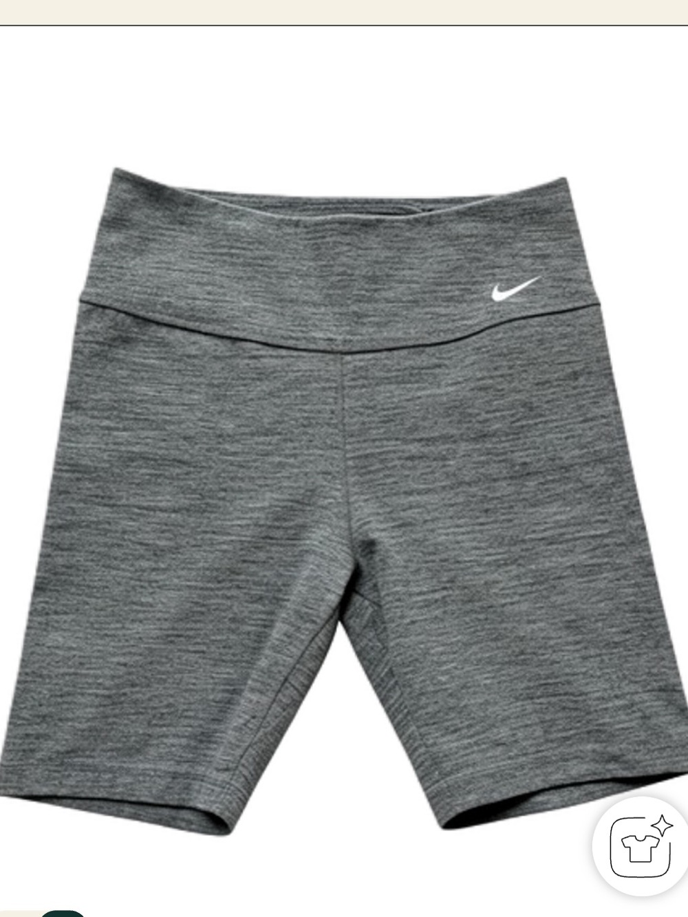 Nike Women's Dri-Fit 7” Gray Shorts